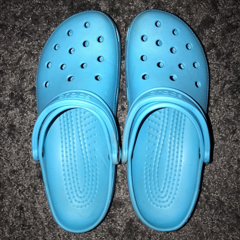 Blue Crocs
